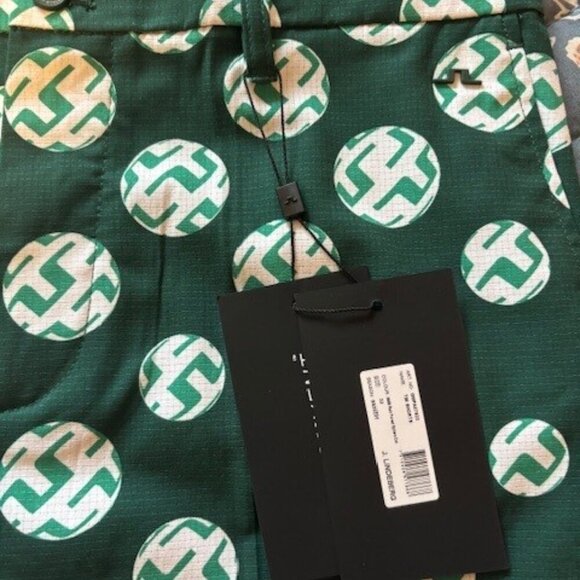 NWT J Lindeberg High Vent Tim Shorts | Rain Forest Sphere | Mens 32 - Picture 4 of 6
